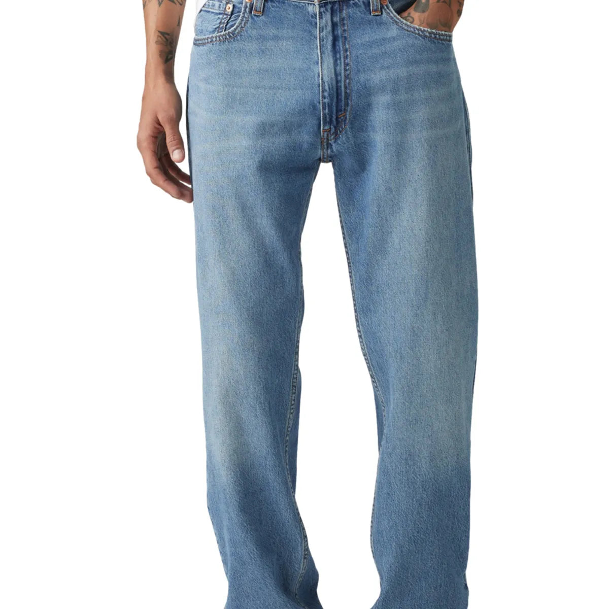 Jeans Hombre 555 Relaxed Straight Azul Levis