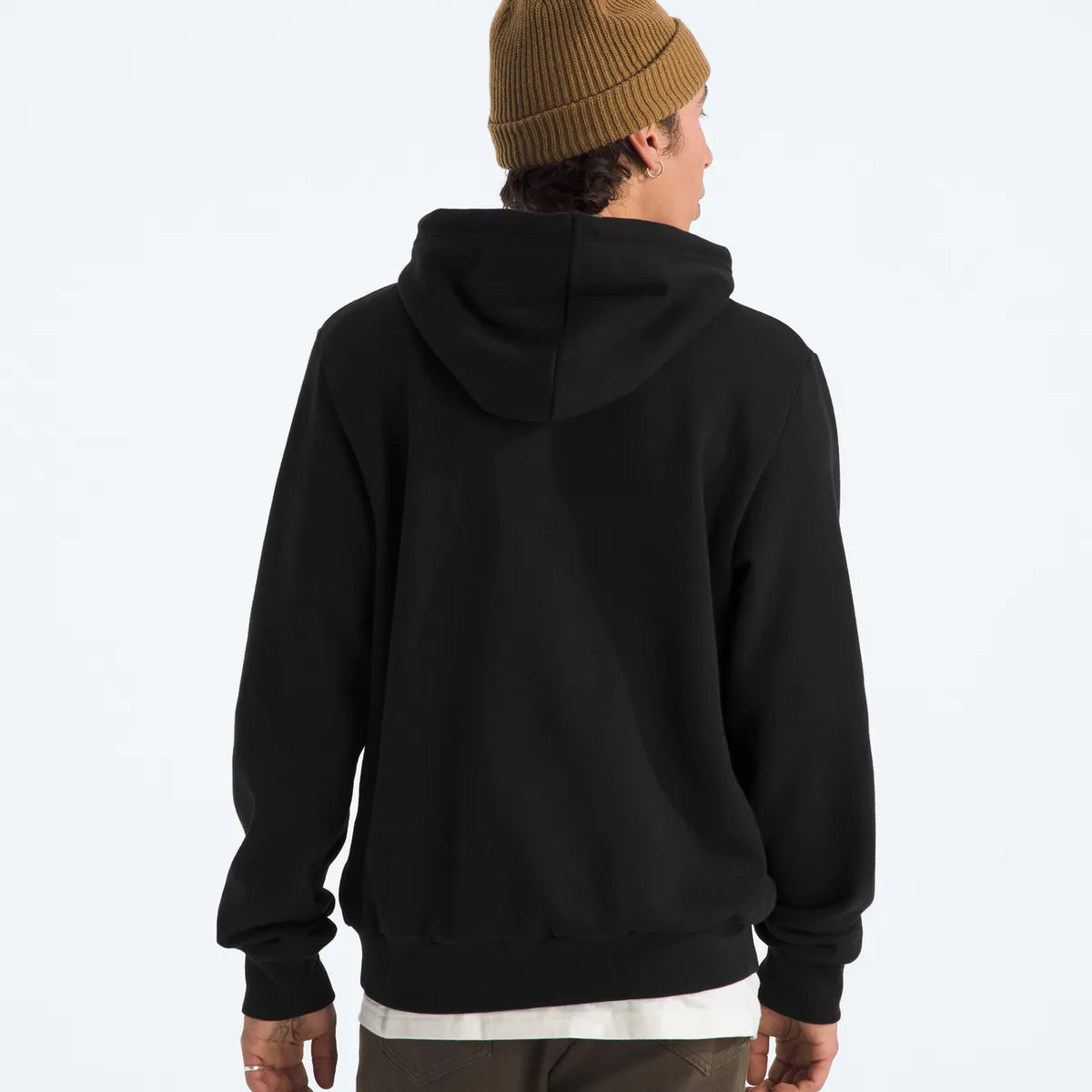 Poleron Evo Emb Hoodie Hombre Negro