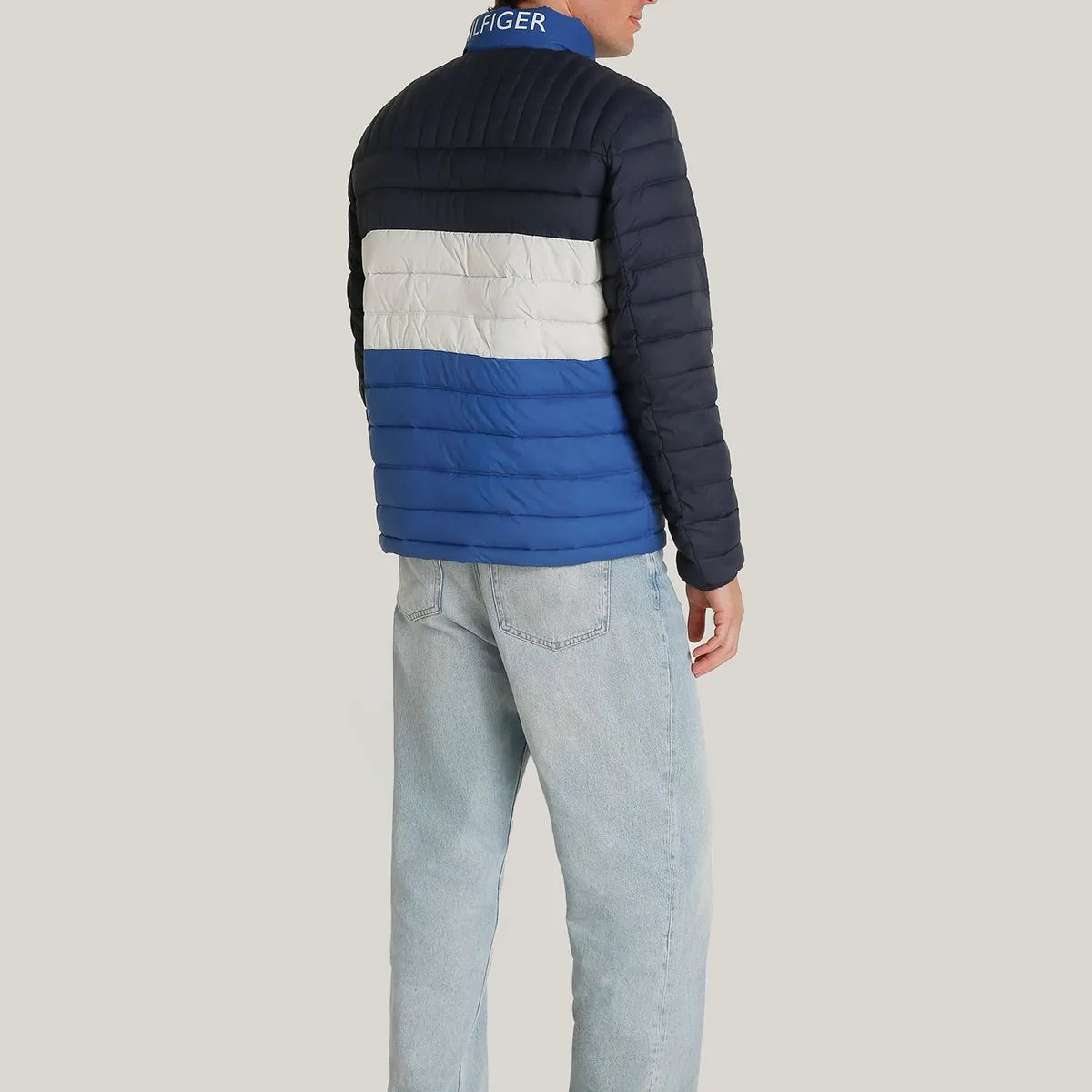 Parka Weight Quilted Multicolor Tommy Hilfiger