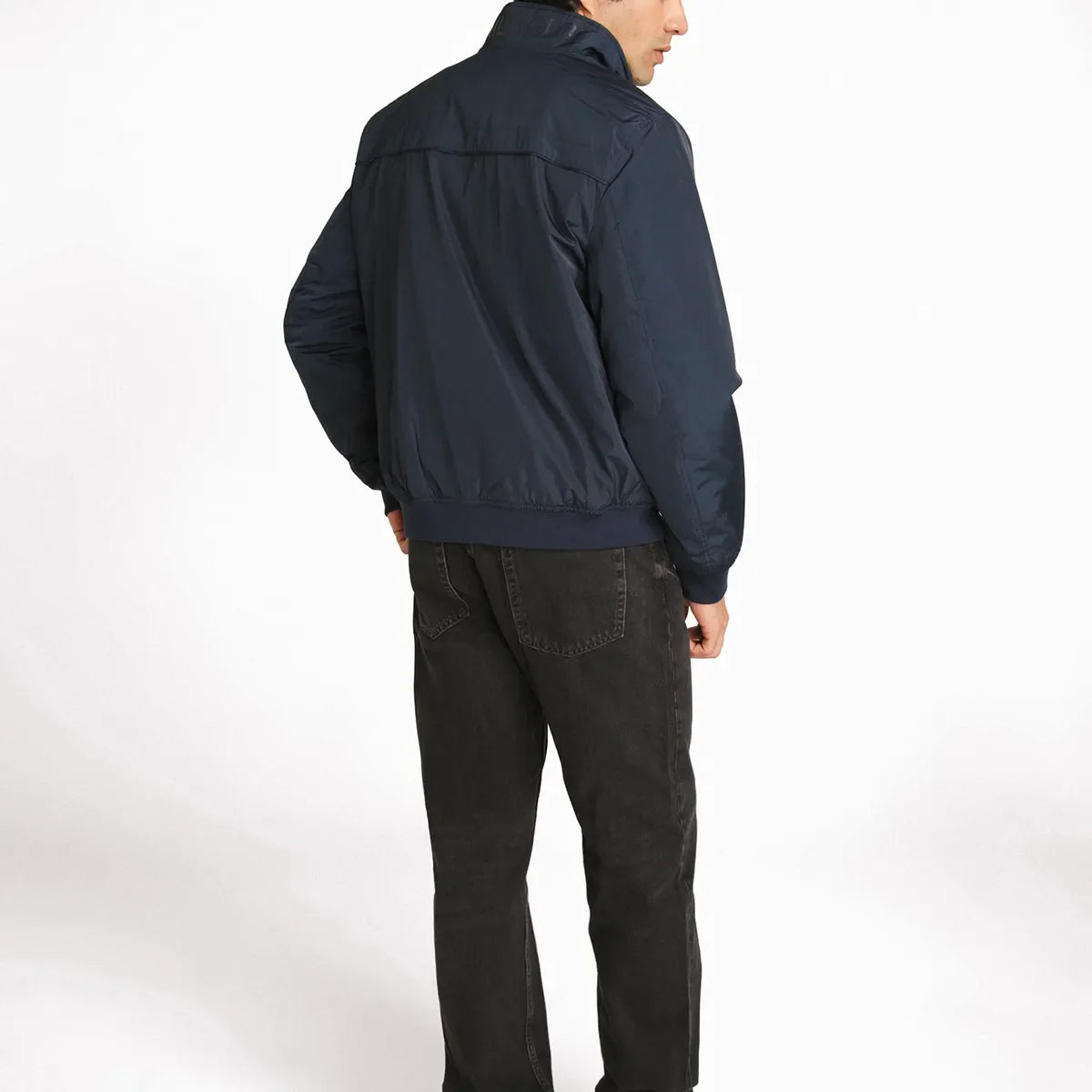Chaqueta Bomber Golf Con Logo Azul Tommy Hilfiger