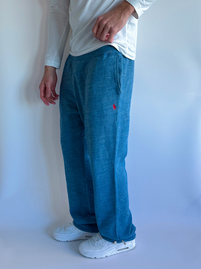 Pantalón Jogger Vintage Polo Ralph Lauren Azul Jean – Oferta Limitada