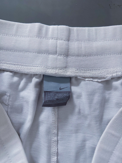 Pantalón Jogger Vintage Nike Blanco a Rayas – Oferta Limitada