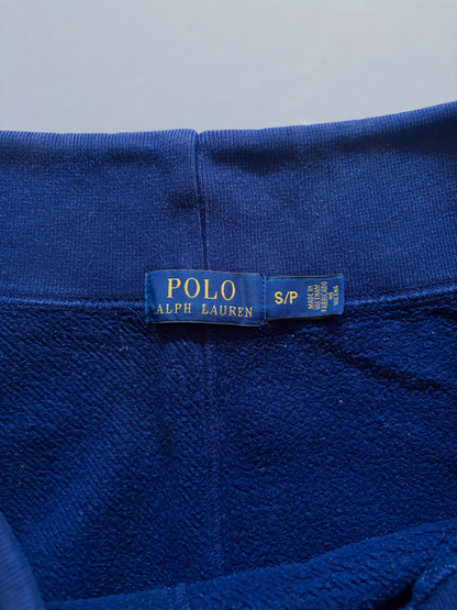 Pantalón Jogger Vintage Polo Ralph Lauren Azul Marino (Logo Amarillo) – Oferta Limitada