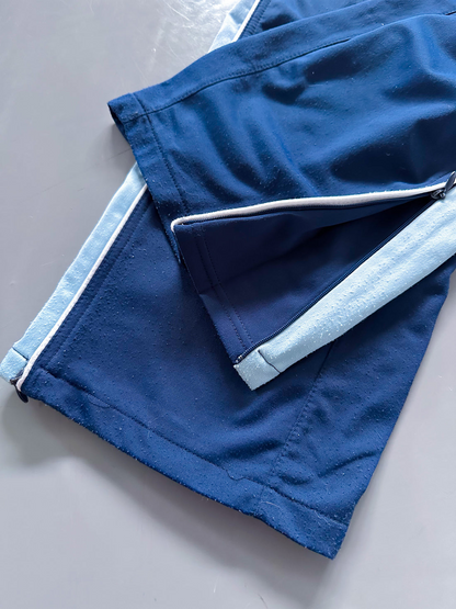 Pantalón Jogger Vintage Nike Azul Marino a Rayas – Oferta Limitada