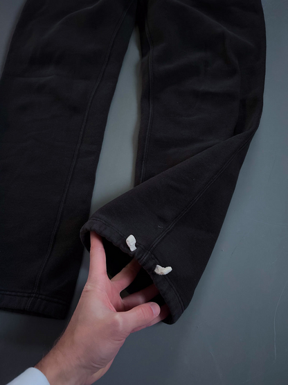 Pantalón Jogger Vintage Polo Ralph Lauren Negro (Logo Amarillo) – Oferta Limitada