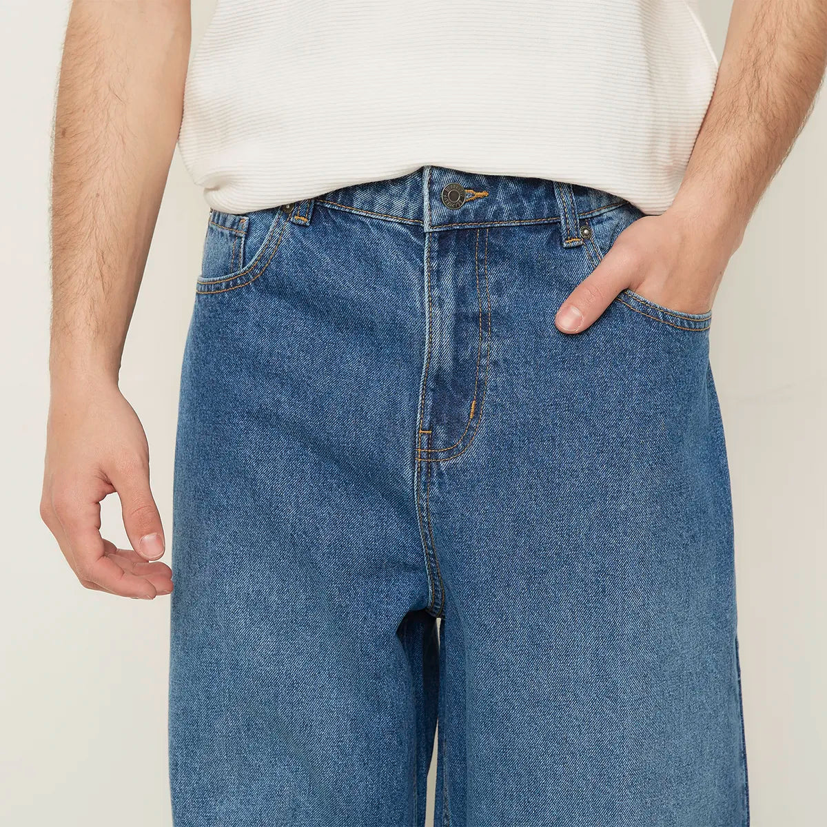 Jeans Baggy Hombre Bearcliff