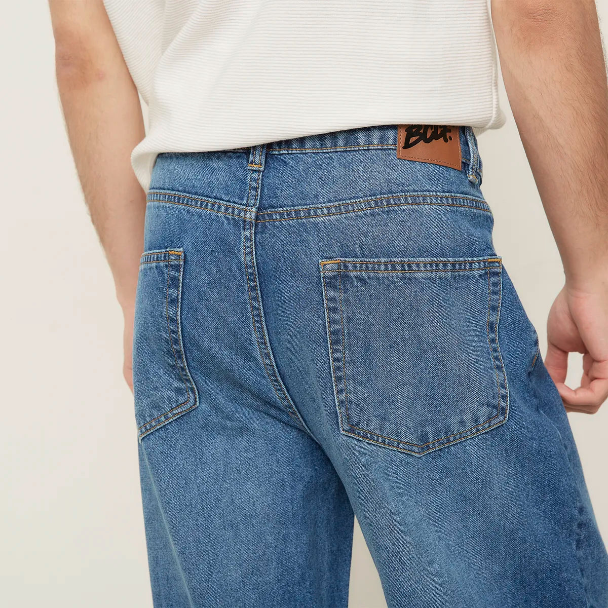 Jeans Baggy Hombre Bearcliff
