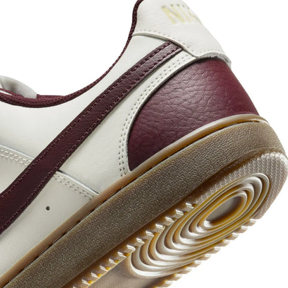 Court Vision Lo Zapatilla Urbana Hombre Cuero Blanco Nike