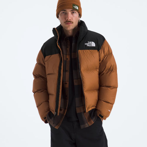 Chaqueta De Pluma 1996 Retro Nuptse Hombre Café
