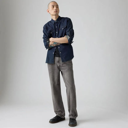 Jeans Hombre 565 Loose Straight Gris Levis