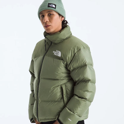 Chaqueta De Pluma 1996 Retro Nuptse Hombre Verde Claro