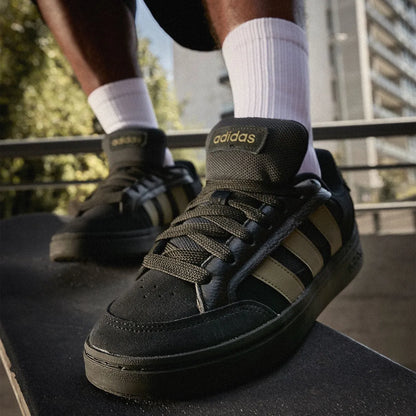 Gc Alpha Sk8 Zapatilla Urbana Hombre Cuero Negro Adidas
