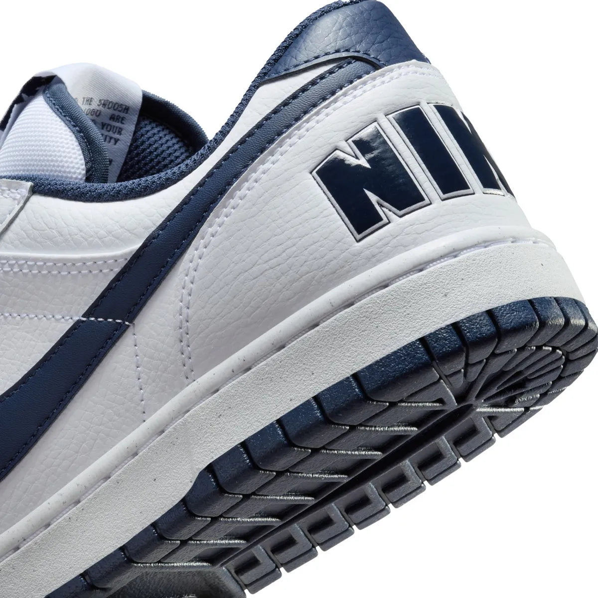 Big Nike Low Zapatilla Urbana Hombre Cuero Blanco Nike