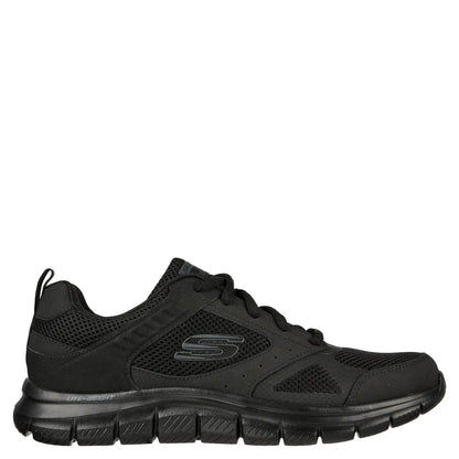 Zapatilla Urbana Hombre Cuero Negro Skechers